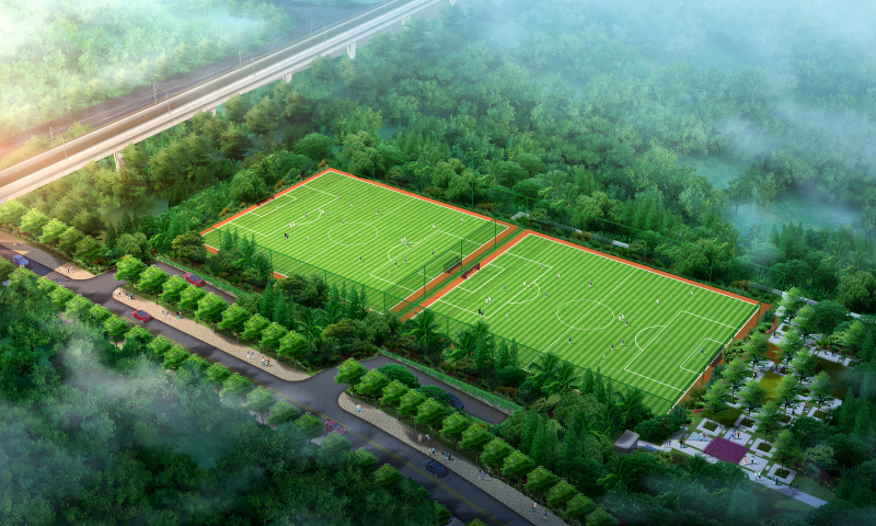 西湾红树林湿地公园滨海长廊,黄岛红树林滨海公园