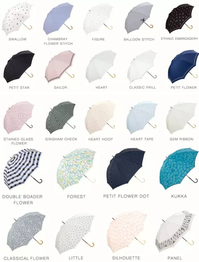 夏天最适合的雨伞 (教你如何挑选小众又高级的雨伞)