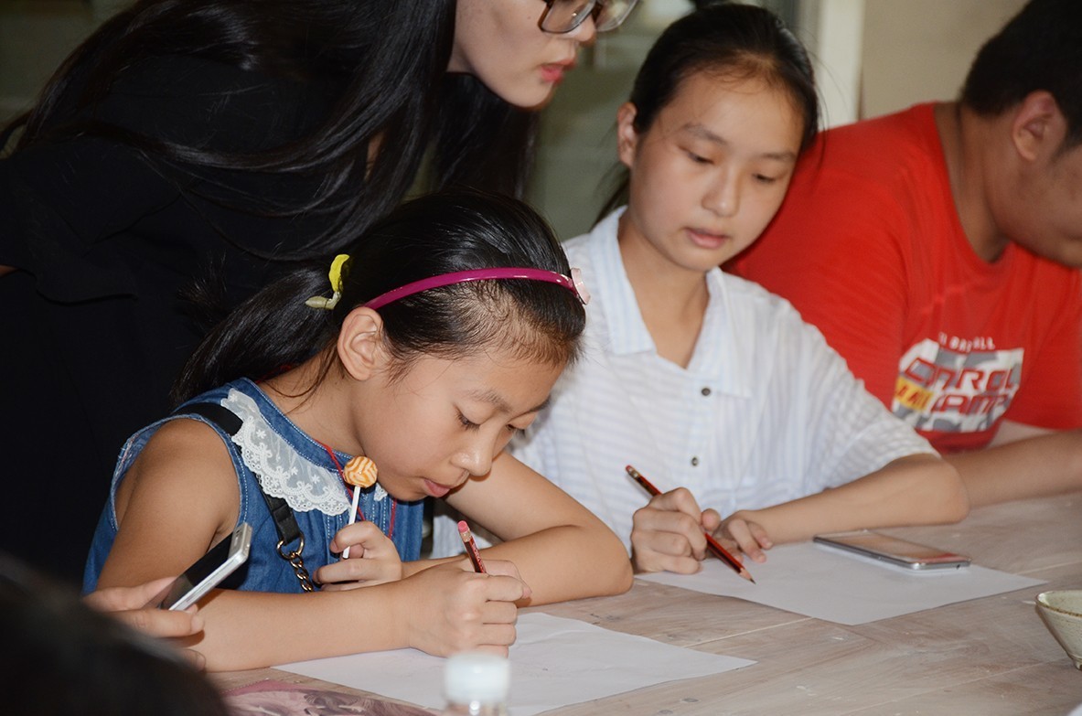 游学第三天——我们让书画飞上青花