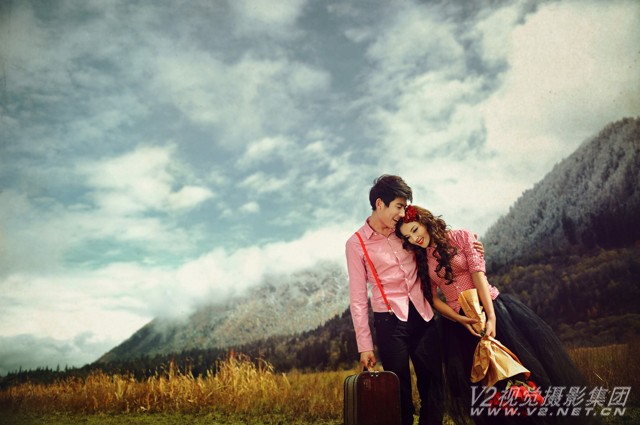 成都v2视觉婚纱照,v2视觉摄影集团