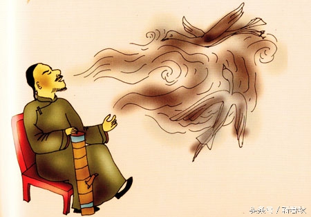 吸烟吐烟的绝技,吐烟绝技