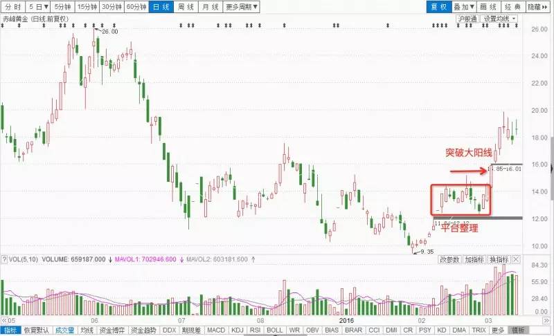 大树学堂短视频,k线上涨趋势教学