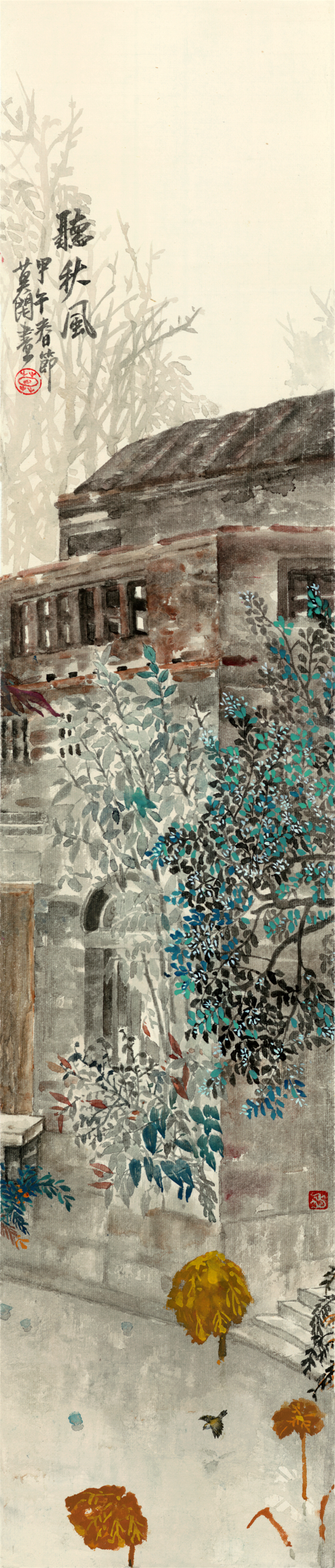 莫闲的作品,莫闲画家