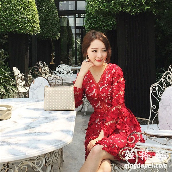 优雅气质的女蕾丝,优雅的蕾丝女人