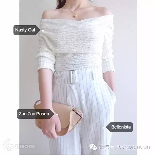 APP晒货这一夏不来几件off-shoulder露肩装，就跟不上潮流啦！