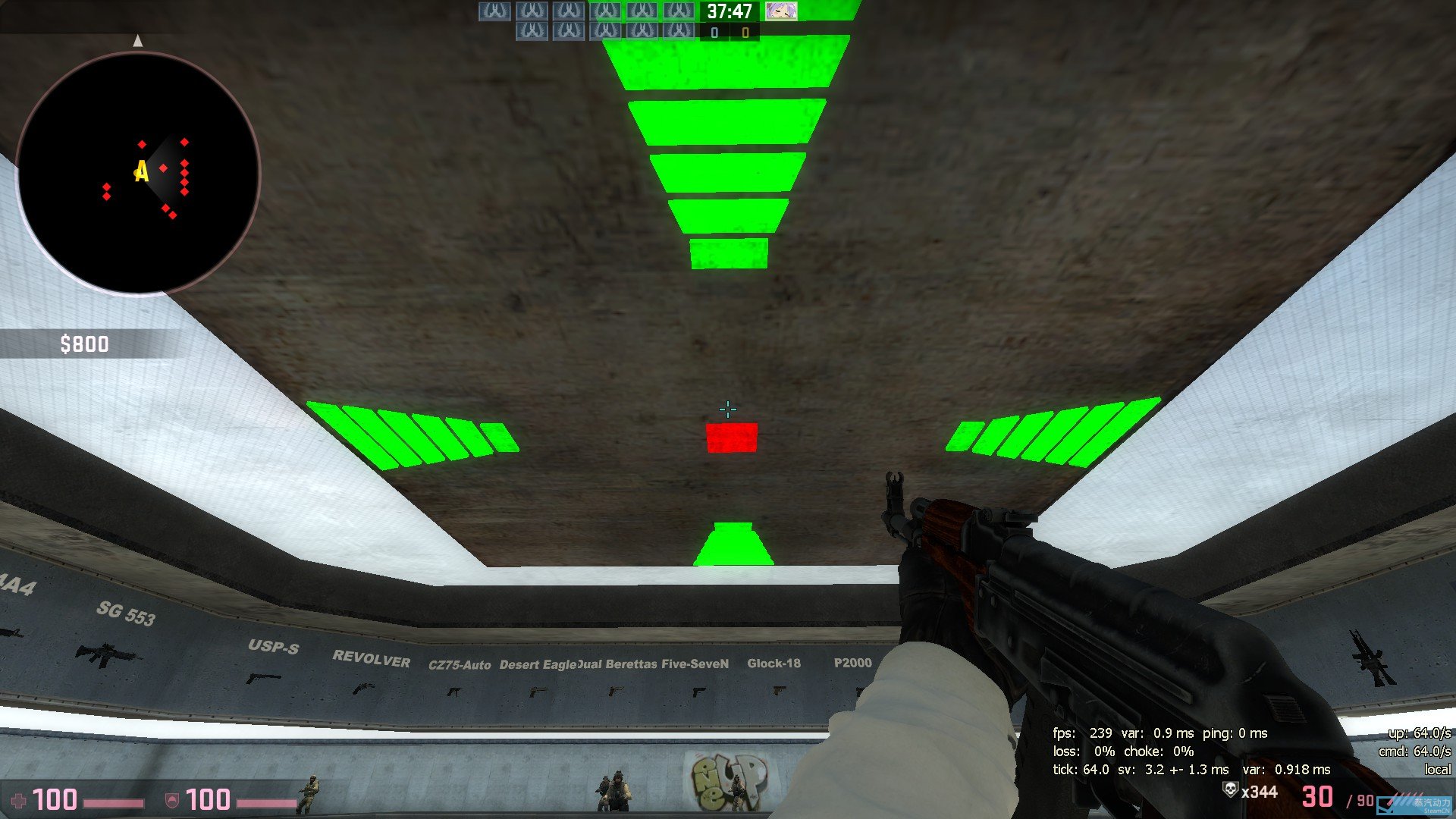 创意工坊实用图：AimBotz助你完美练习射击技巧