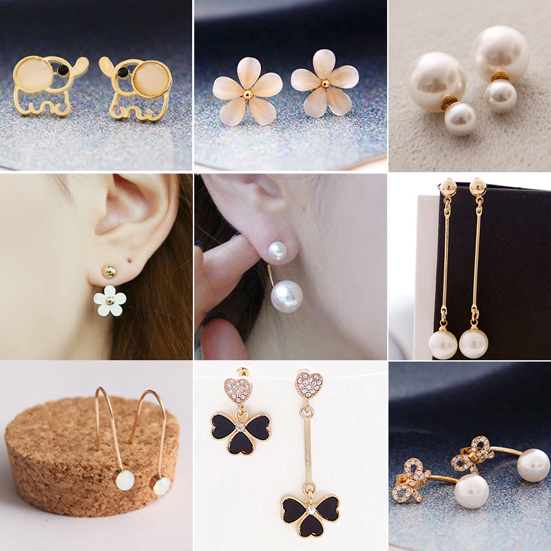 炎热的夏天佩戴清新耳饰,在炎热的夏季感受一波清凉