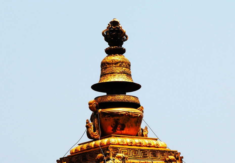 承德小布达拉宫鎏金瓦,河北承德小布达拉宫的文物