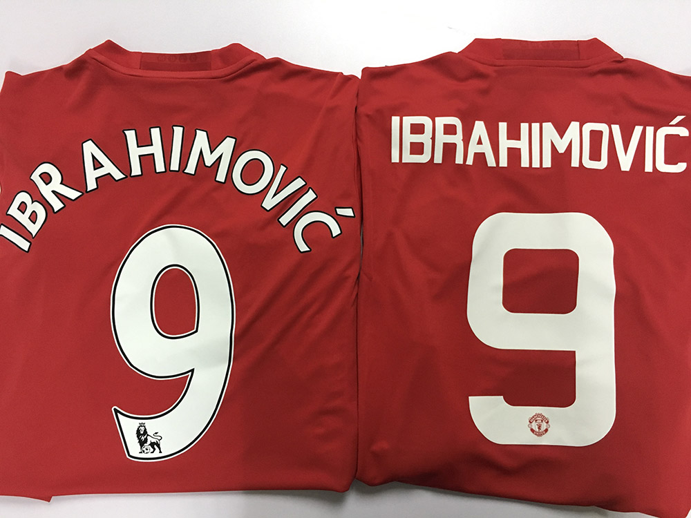 超爆款!曼联“上帝”伊布联赛/杯赛印号评测+英超真假臂章区别