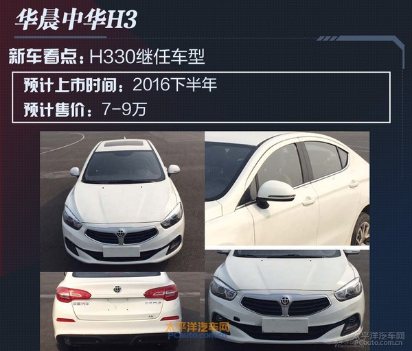 成都车展轿车预览：26款热辣新车抢先看