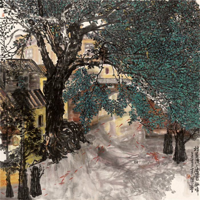 莫闲的作品,莫闲画家