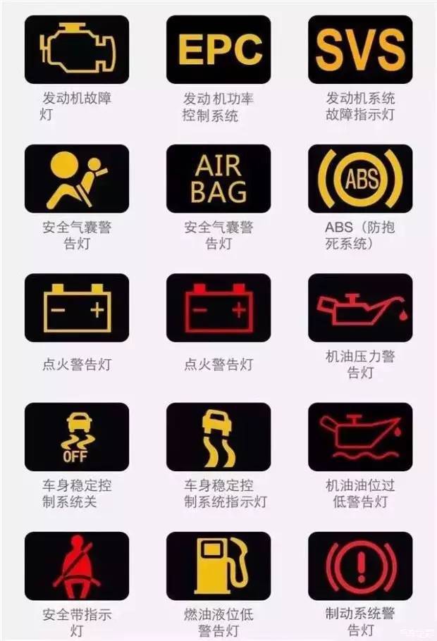 仪表盘灯亮原因及解决方法,仪表灯故障了怎么办呢