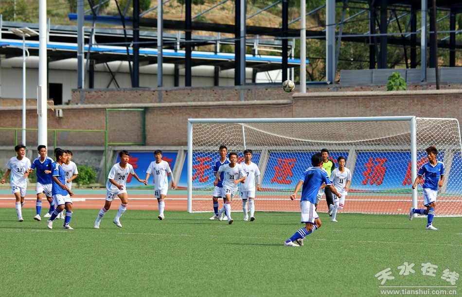 甘肃省第三届中学生运动会8月9日比赛掠影,组图