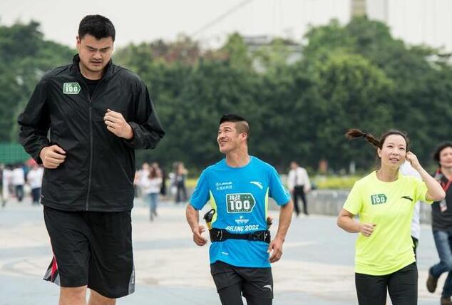 姚明马拉松,姚明跑马拉松