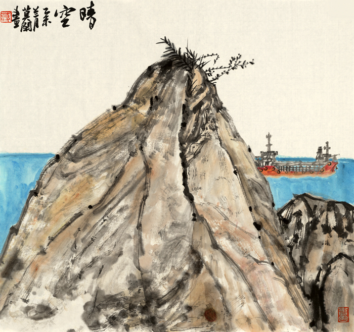 莫闲的作品,莫闲画家