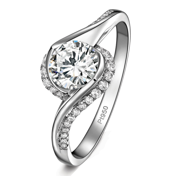 50分的钻戒和1克拉对比,50分钻戒和1克拉钻戒对比