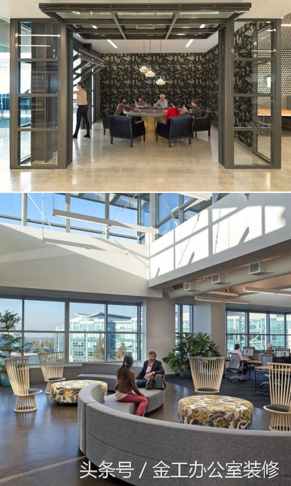 白领办公室装修设计方案,it公司办公室装修效果图