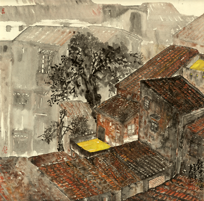 莫闲的作品,莫闲画家