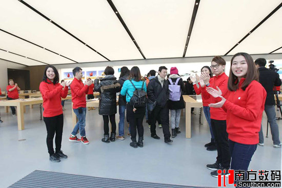 先睹为快广州首家Apple零售店抢先探营