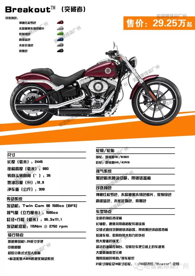 2017年哈雷摩托车全车系车型价格,哈雷sportsters2021和2022款什么区别