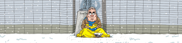 原创精品漫画《足球大画王》第1期：乞丐之怒