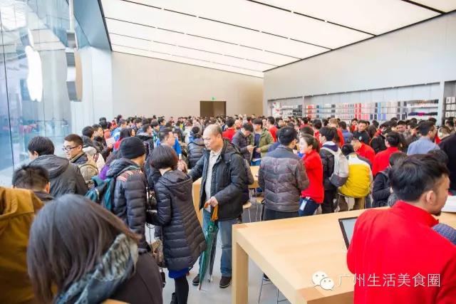 广州苹果专卖店开业,广州苹果直营店现场