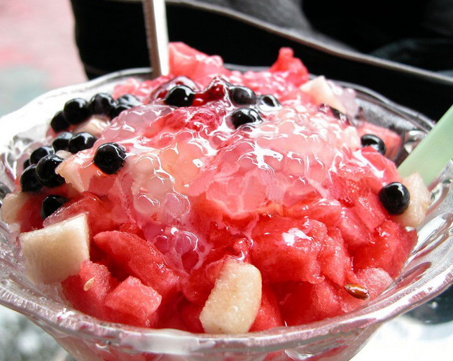 做刨冰用什么果酱,刨冰的配方与教程