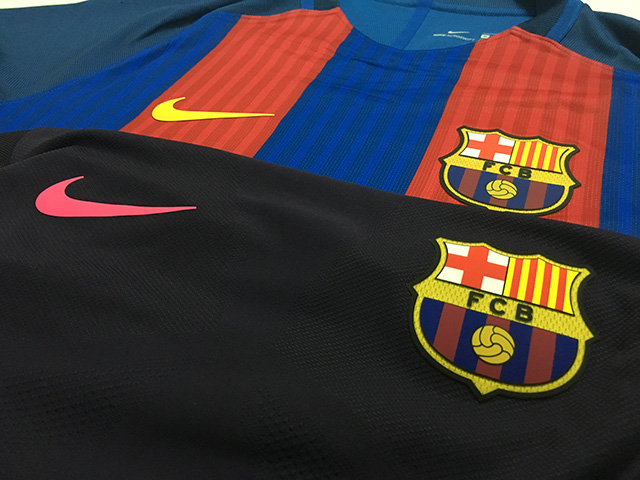 巴萨16-17赛季球衣欧冠球迷版,巴萨16-17赛季视频