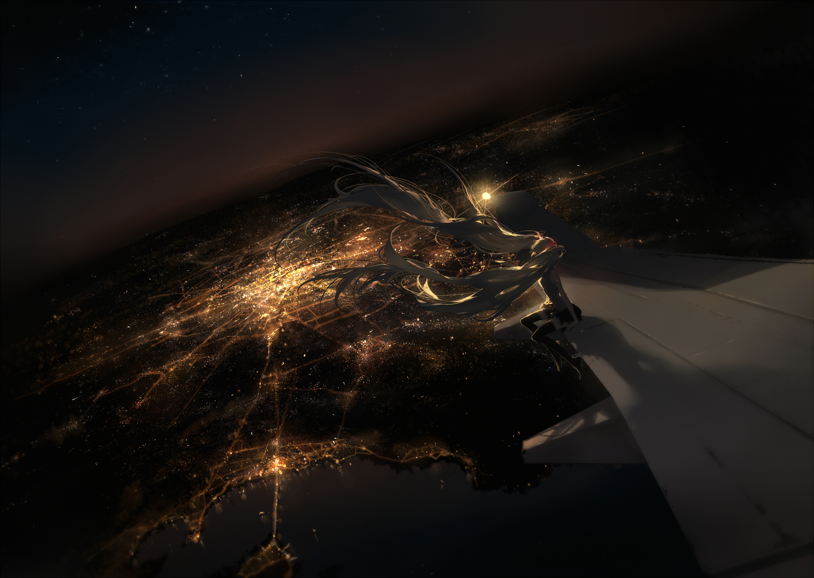 初音未来十六周年原画,初音未来大型拼图