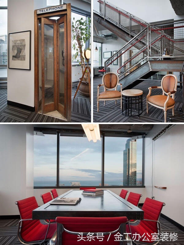 白领办公室装修设计方案,it公司办公室装修效果图