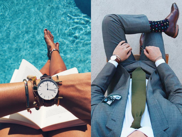 文青快手刀！DW推出手镯　跟表一起戴超有质感