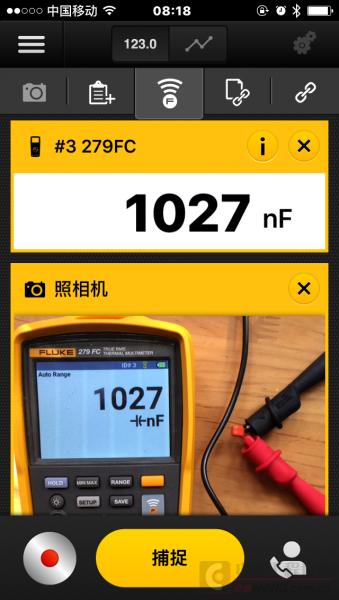 fluke福禄克279fc热成像,fluke279可以和电脑连接么