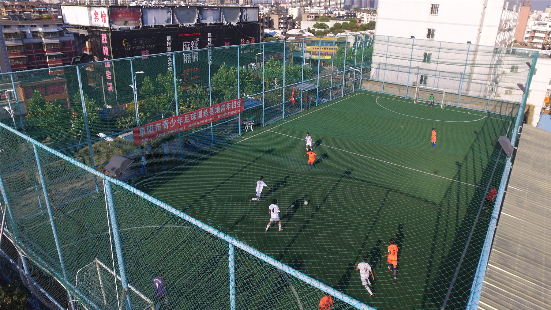 空中看阜阳大型航拍,阜阳震撼航拍短视频