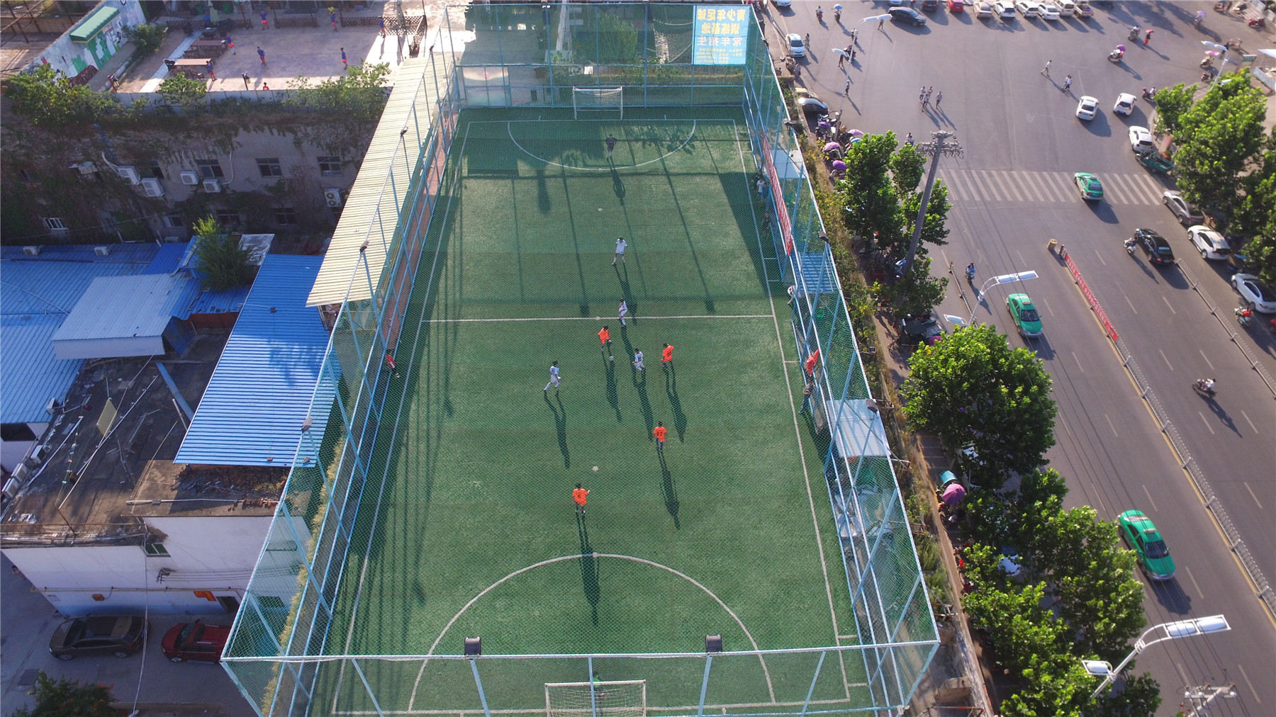 空中看阜阳大型航拍,阜阳震撼航拍短视频