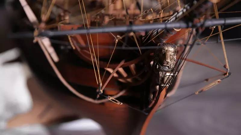 这些南宁人竟手工把史上有名的船号微缩得如此巧夺天工|喜号