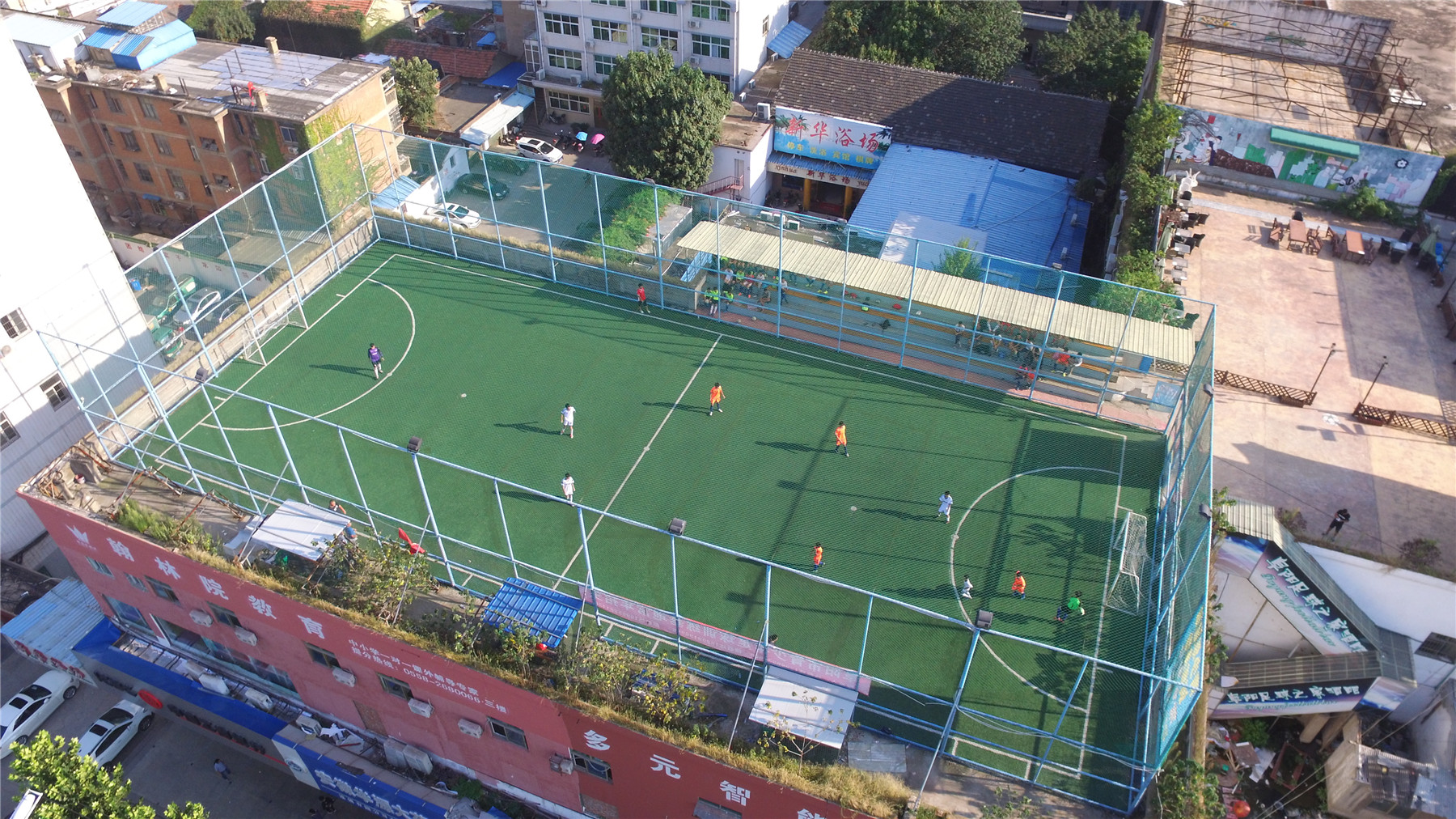 空中看阜阳大型航拍,阜阳震撼航拍短视频