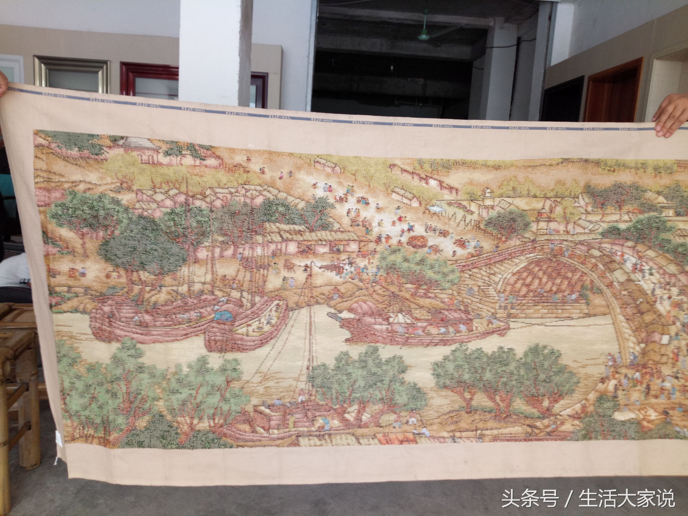 十字绣清明上河图,十字绣清明上河图的针法