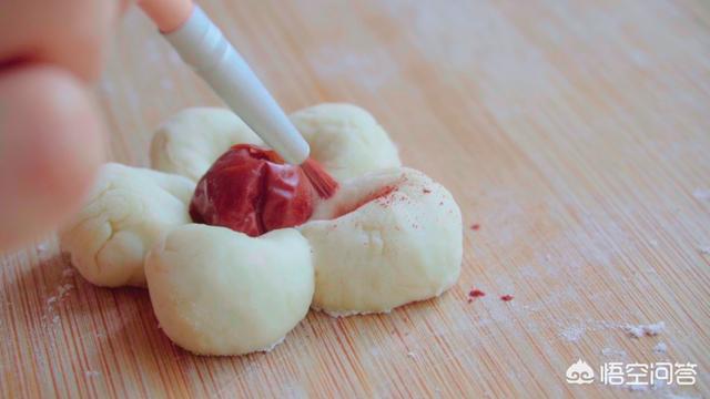 捏面食花的做法,捏面食的花样