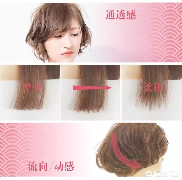 女士发型通用的打薄技巧,头发打薄和不打薄的区别