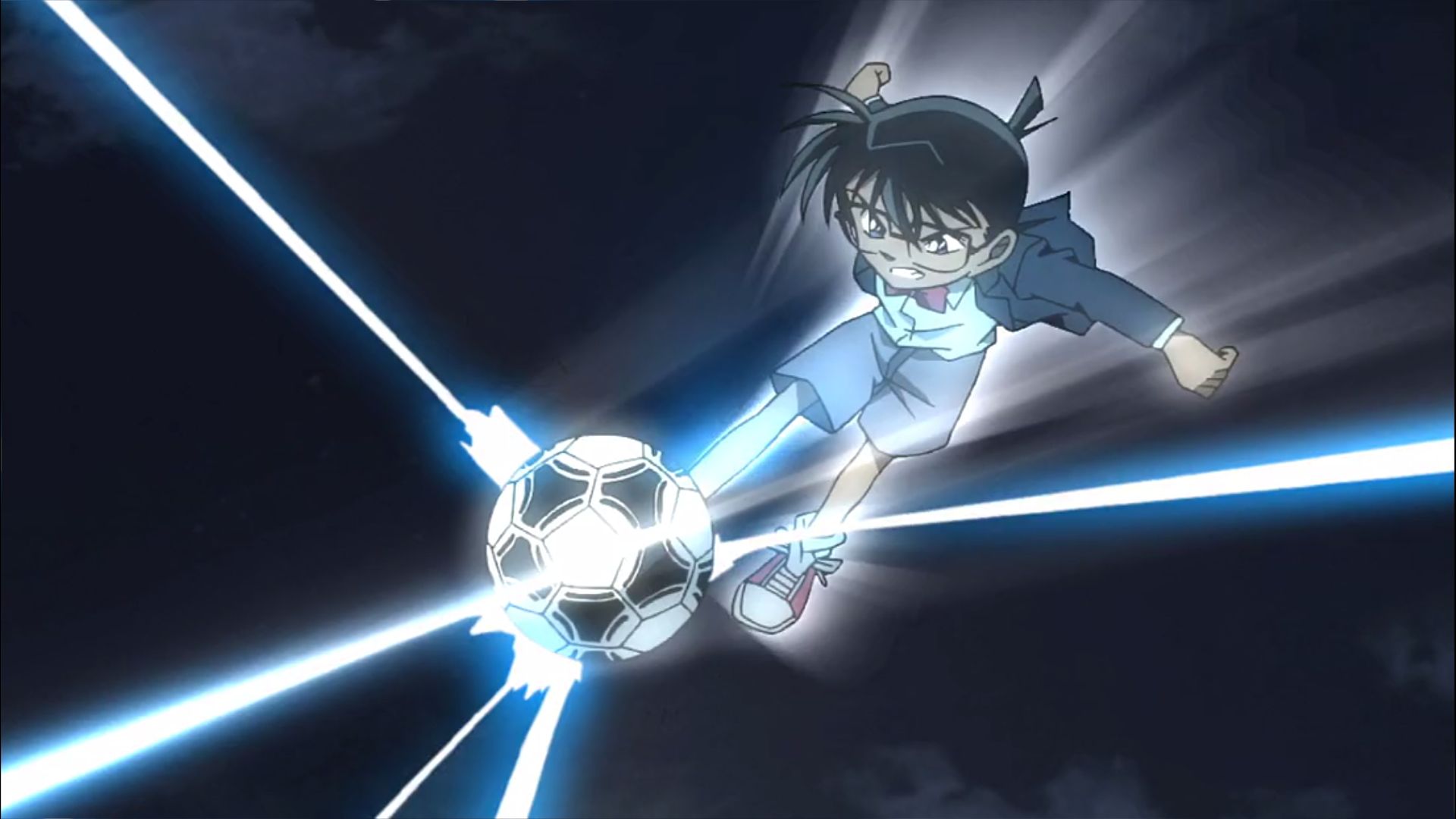 柯南对战恐怖学校,江户川柯南和夜神月