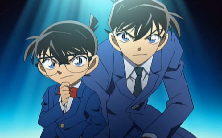 柯南对战恐怖学校,江户川柯南和夜神月