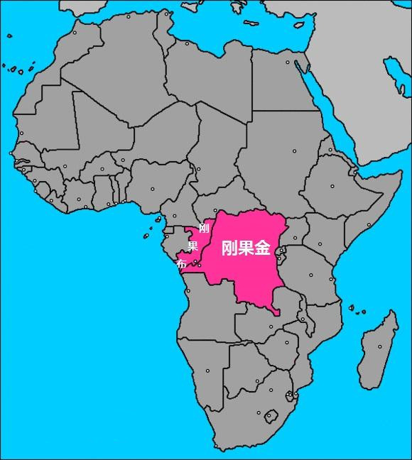 非洲为什么会有两个刚果？