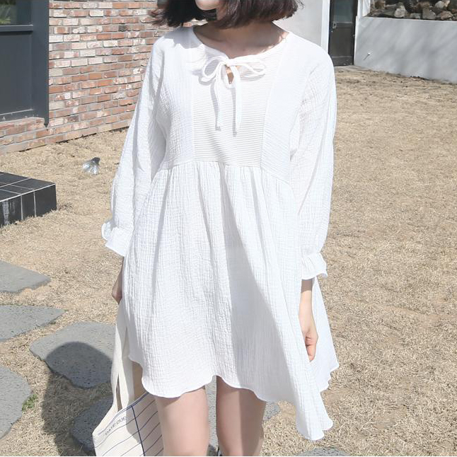 天凉好个秋，穿着裙子继续美下去