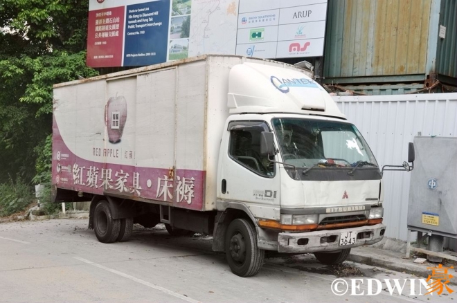 香港街头的国产卡车,香港街头卡车大全