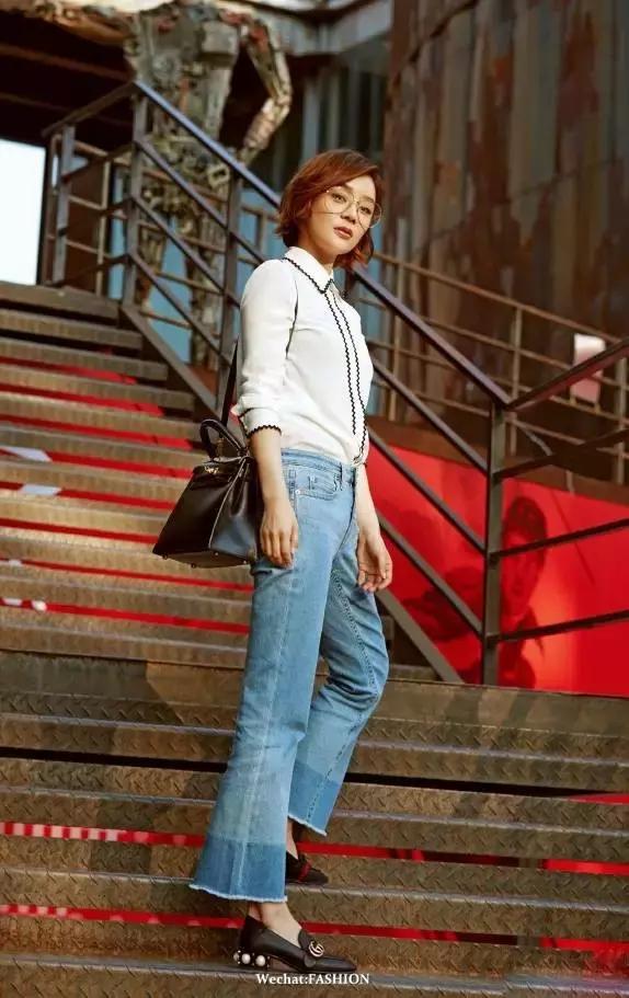 刘诗诗阔腿裤,刘诗诗穿阔腿裤太惊艳