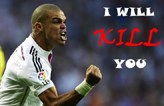 一言不合露狼牙，足坛五大光头狼性巨星