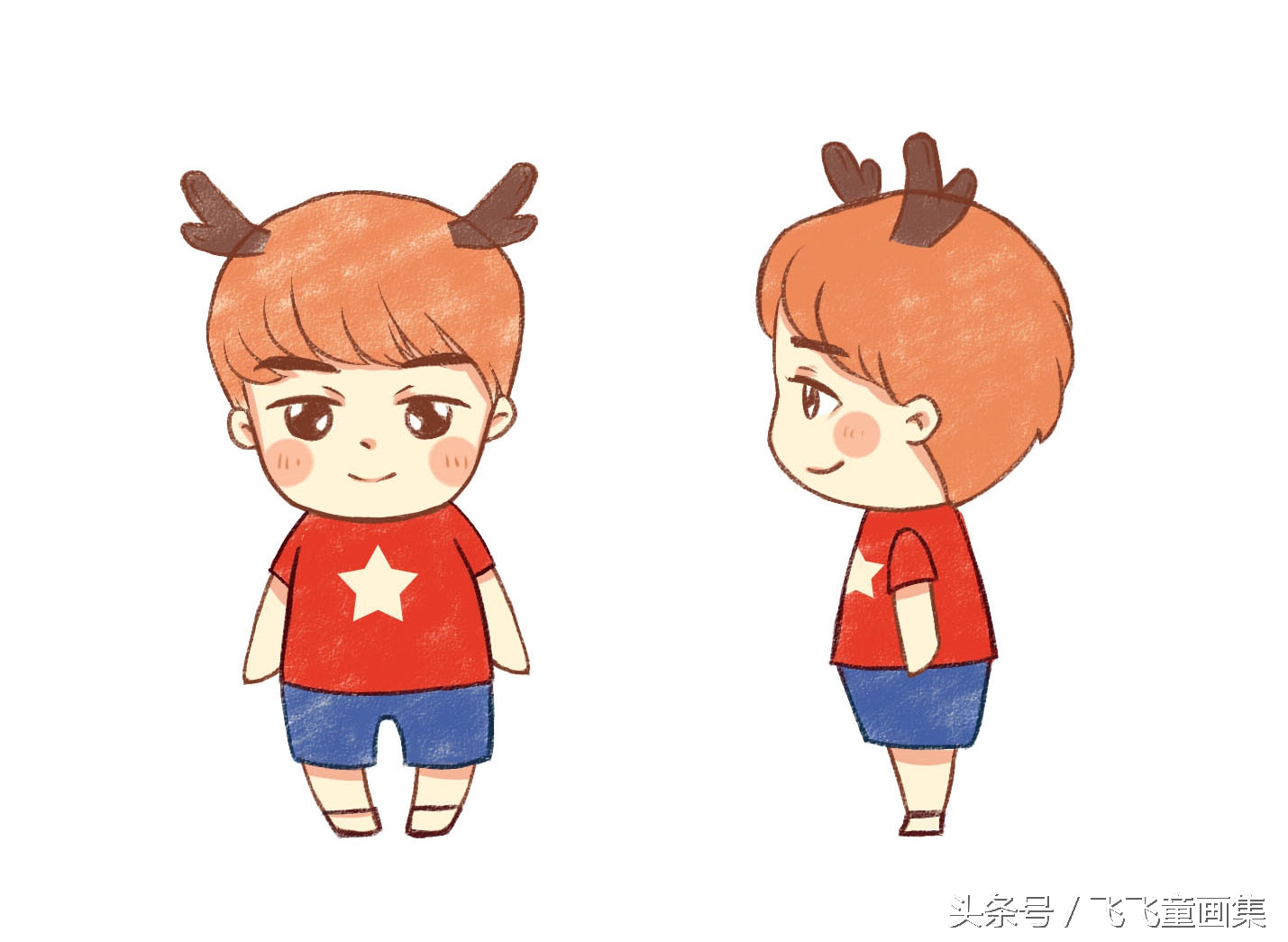 飞飞简笔画教程,菲菲简笔画猪猪侠