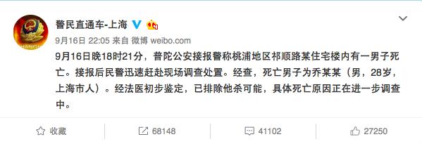 发文吊唁乔任梁的明星,乔任梁发文辟谣