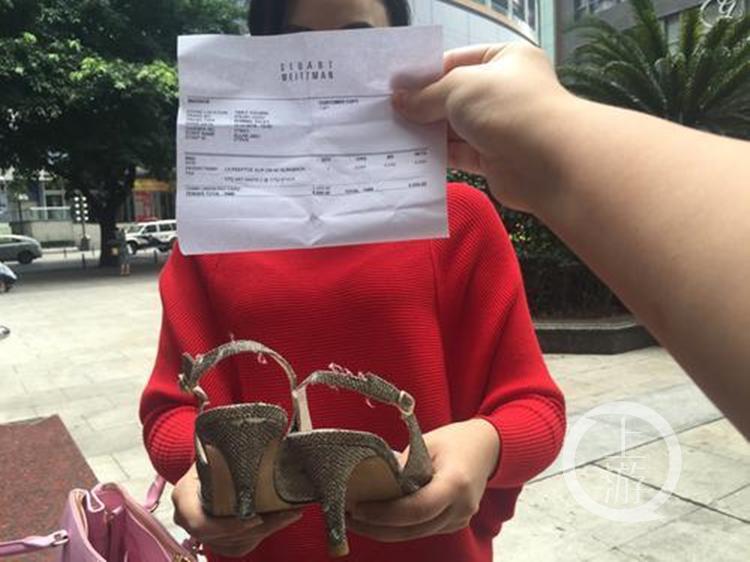 500元买的鞋子穿两次坏了,5000多的鞋子坏了