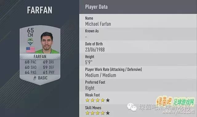 fifa17pc版潜力值排名,fifa17好用球员